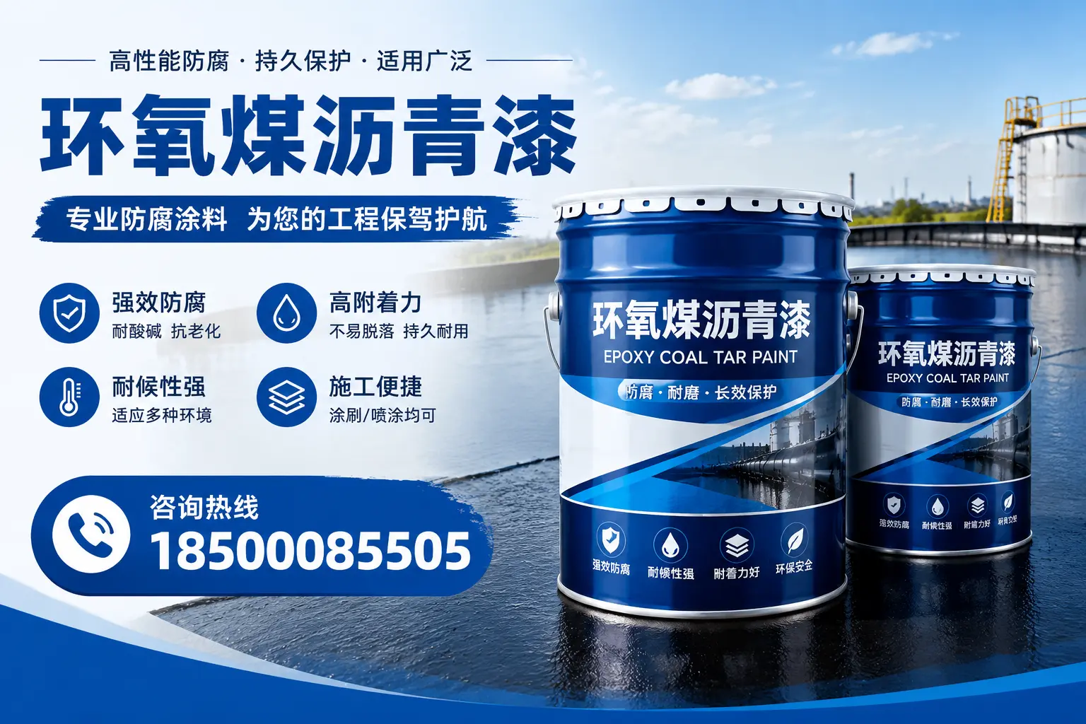 环氧煤沥青漆与其他漆类的比较，海西用户的选择依据