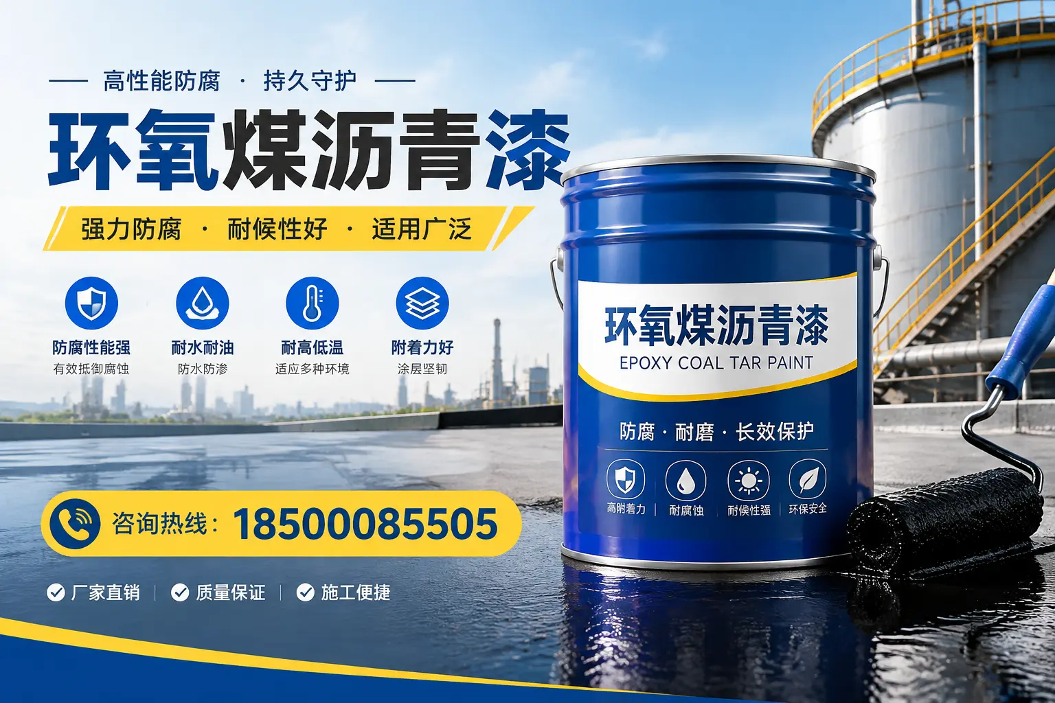 环氧煤沥青漆的储存与运输注意事项,海西企业须知